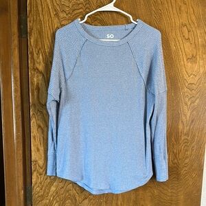 SO Women's Blue Sweater
